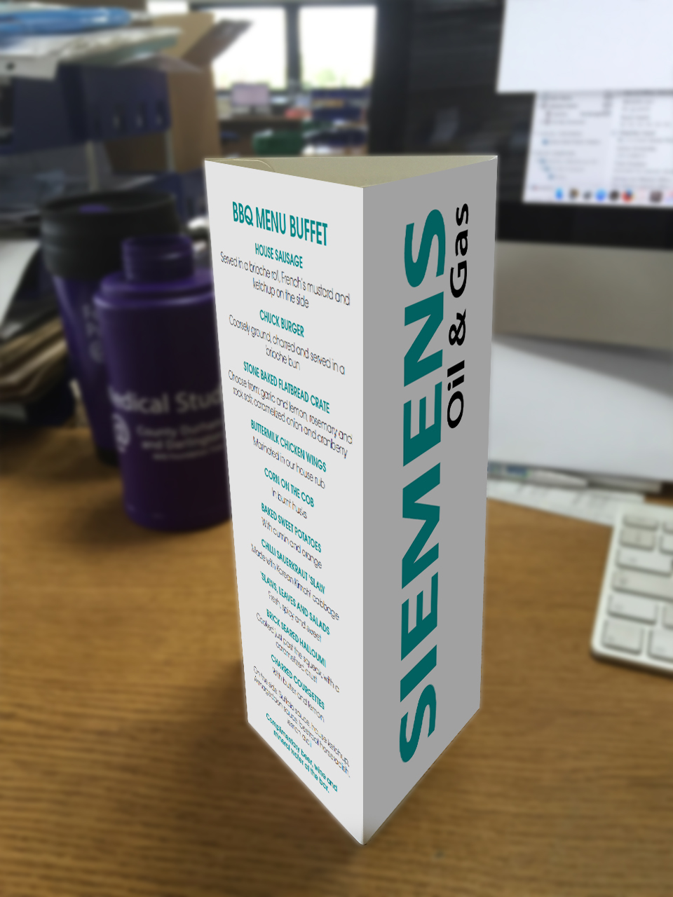 SIEMENS oil and gas menu
